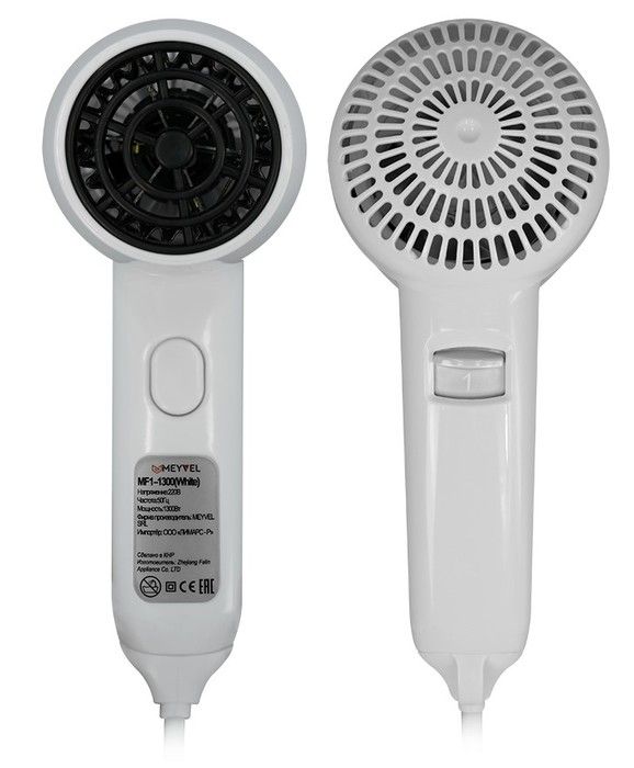 Настенный фен MEYVEL MF1-1300 (White) фото#2