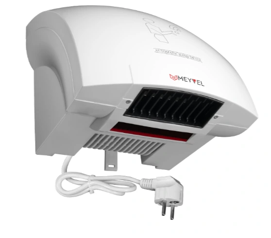Пластиковая сушилка для рук MEYVEL MH1-1800P1 (White)