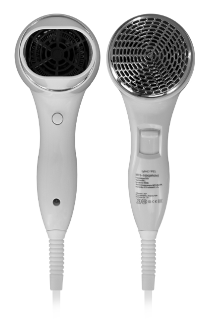 Настенный фен MEYVEL MF6-1600 (White) фото#2