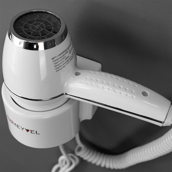 Настенный фен MEYVEL MF7-1800 (White) фото#4