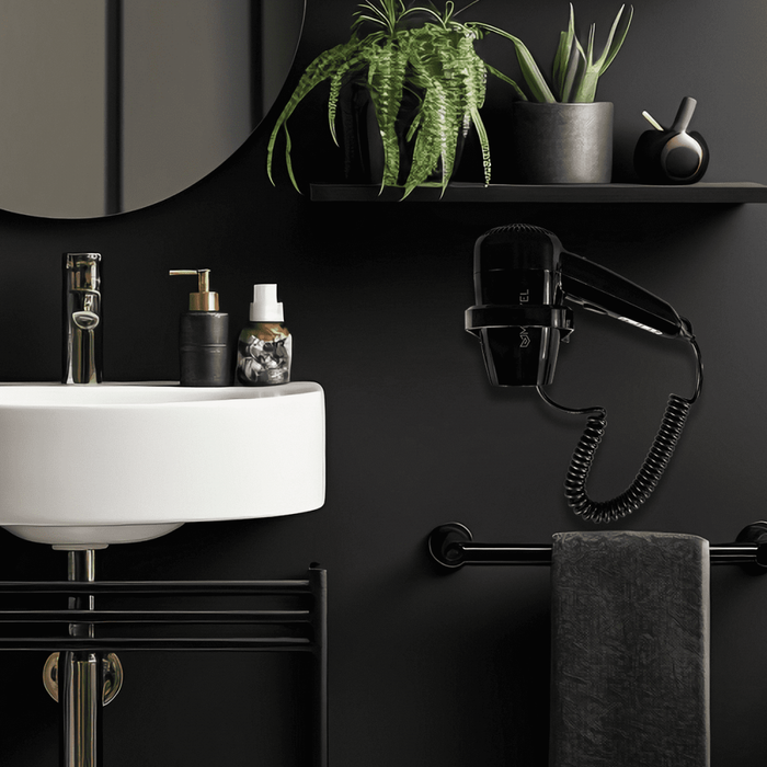 Настенный фен MEYVEL MF3-1300 (Black) фото#9