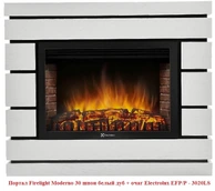 Широкий портал Firelight Moderno 30 шпон белый дуб фото#2