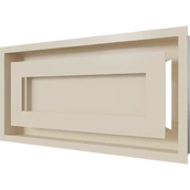 Вентиляционная решетка Kratki WIND Бежевая 22х45