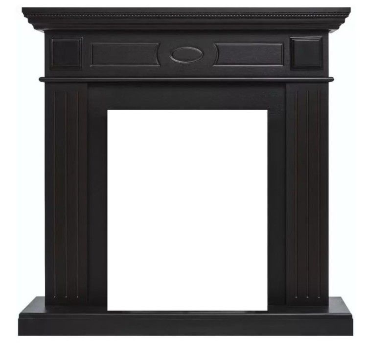 Электрокамин Electrolux EFP/P-1020LS с порталом Firelight Bianco Classic черная эмаль фото#2