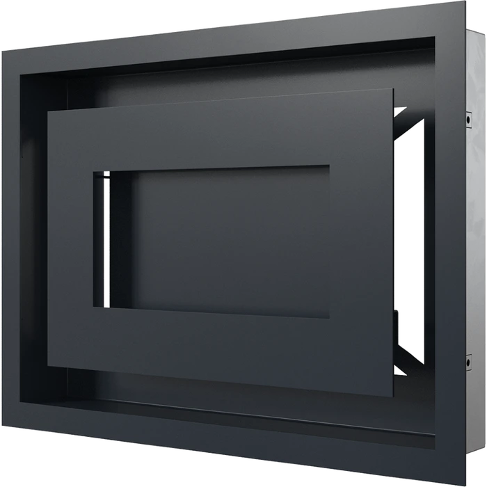 Вентиляционная решетка Kratki WIND Графитовая 22х30