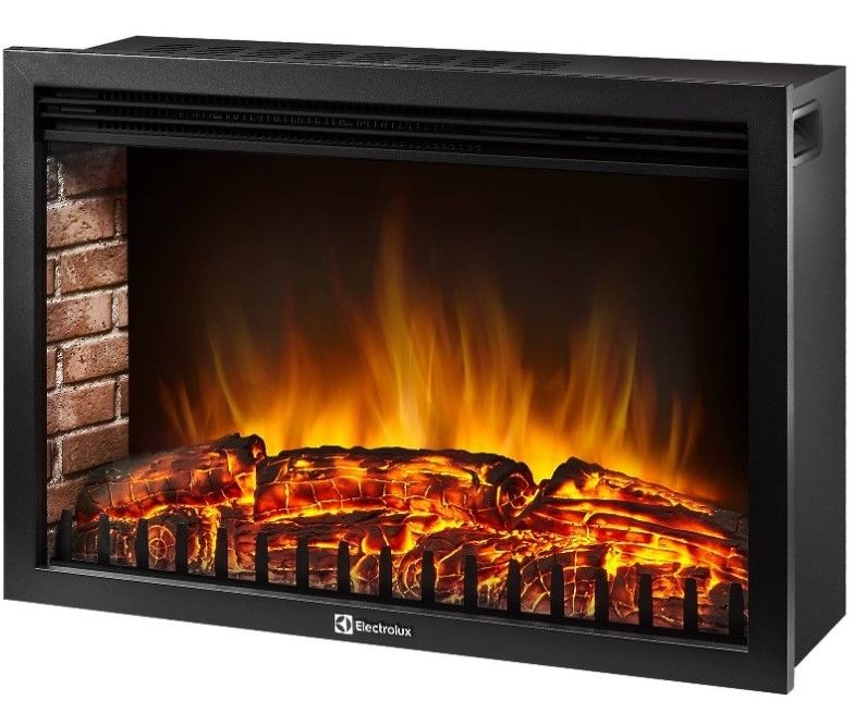 Электрокамин Electrolux EFP/P-3020LS с порталом Firelight Prestigio 30 камень белый, шпон белый дуб фото#4
