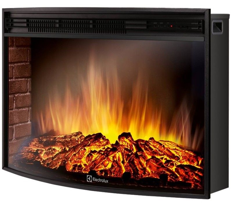 Электрокамин Electrolux EFP/P-3020LS с порталом Firelight Combi 30 белый, черный фото#4
