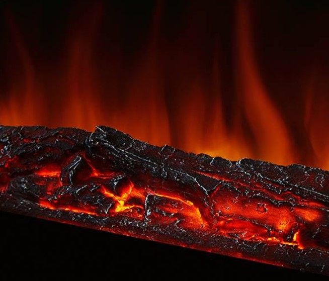 Линейный электрокамин Electrolux EFP/P-1600ULS с порталом Firelight Suprema Long белый, черный фото#7