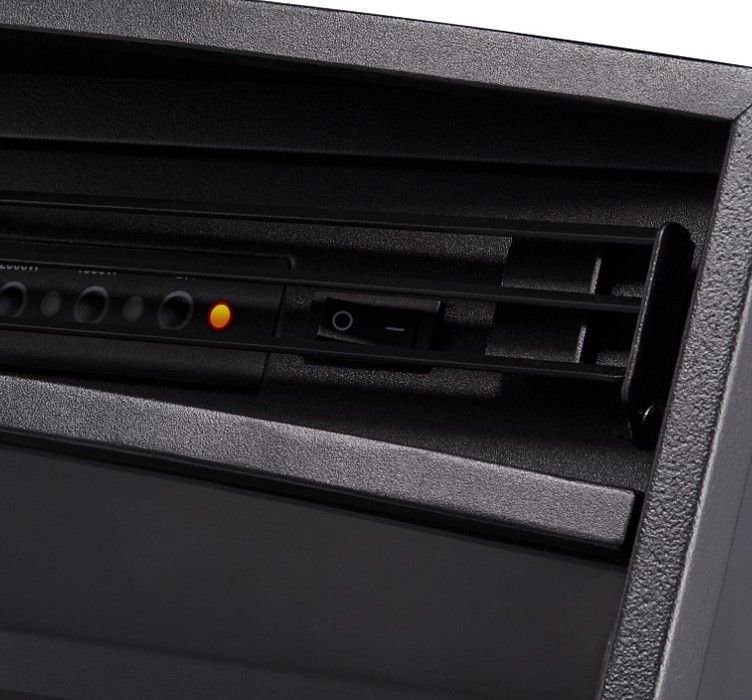 Электрокамин Electrolux EFP/P-3320RLS с порталом Firelight Prestigio 30 камень белый, шпон белый дуб фото#4