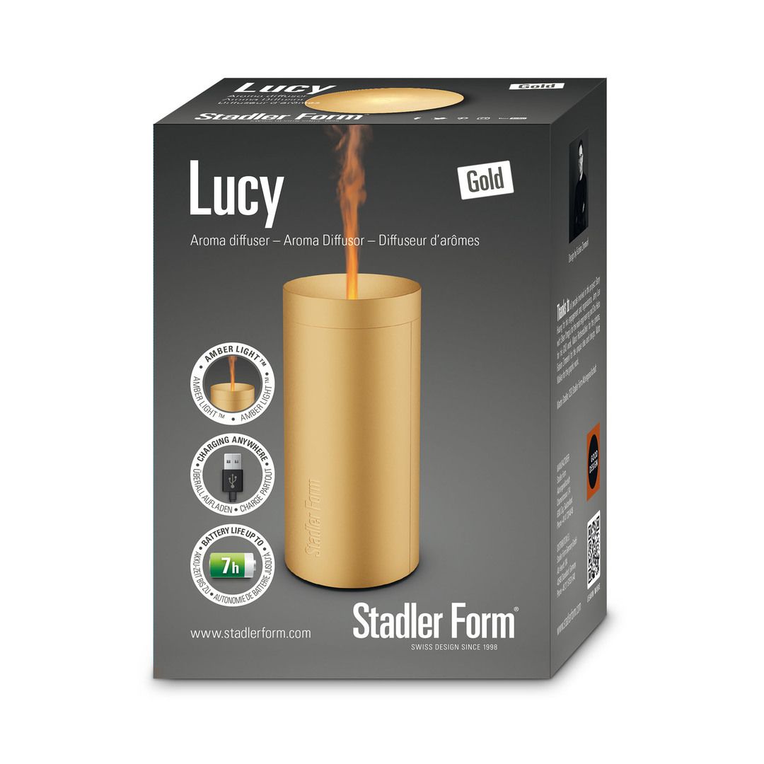 Арома-увлажнитель воздуха Stadler Form Lucy gold фото#11