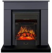 Электрокамин Royal Flame BERGEN серый графит с очагом Majestic FX Black/Brass
