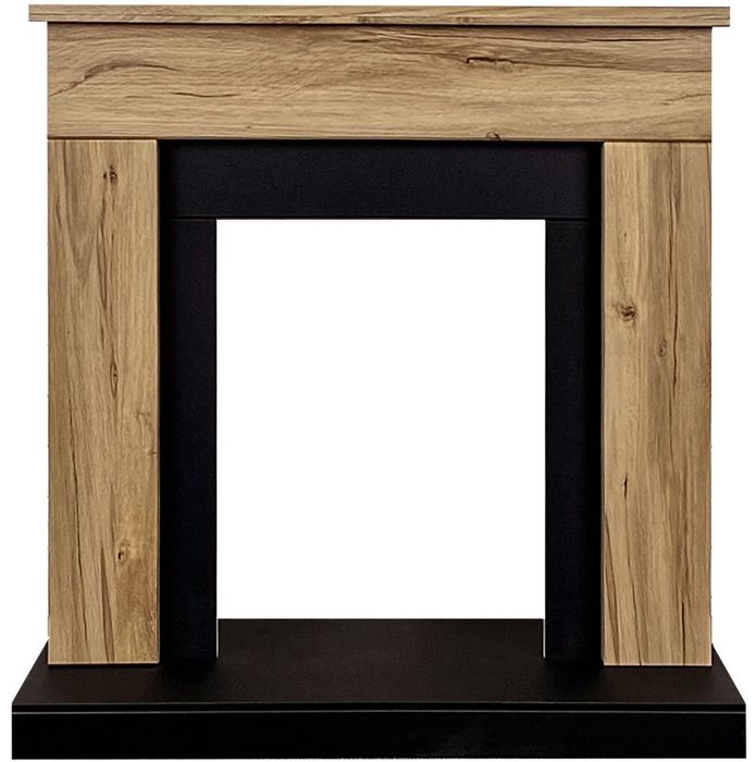 Электрокамин Royal Flame BERGEN дуб галифакс с очагом Majestic FX M Black/Brass фото#3