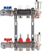 Для отопления Rommer 1"/3/4"x2 с расходомерами (RMS-1210-000002)