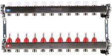 Для отопления Rommer 1"/3/4"x11 с расходомерами (RMS-1201-000011)