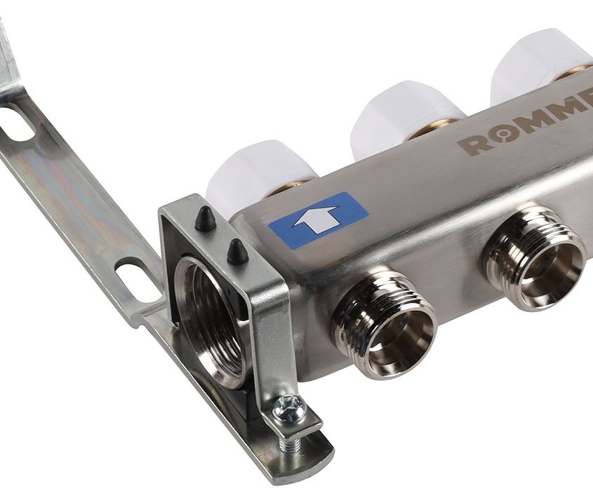 Для отопления Rommer 1"/3/4"x3 с расходомерами (RMS-1201-000003) фото#6