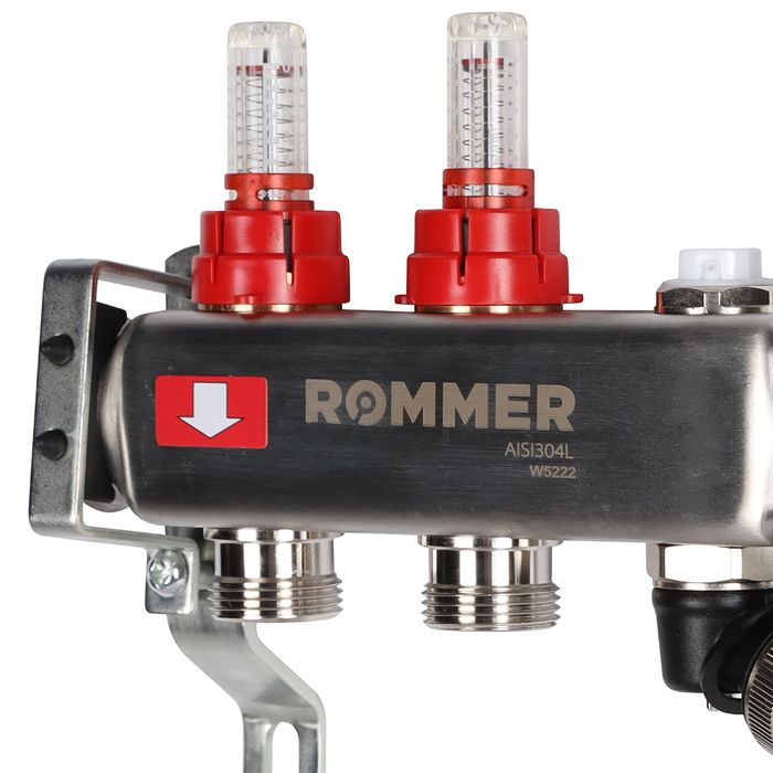 Для отопления Rommer 1"/3/4"x2 с расходомерами (RMS-1201-000002) фото#6