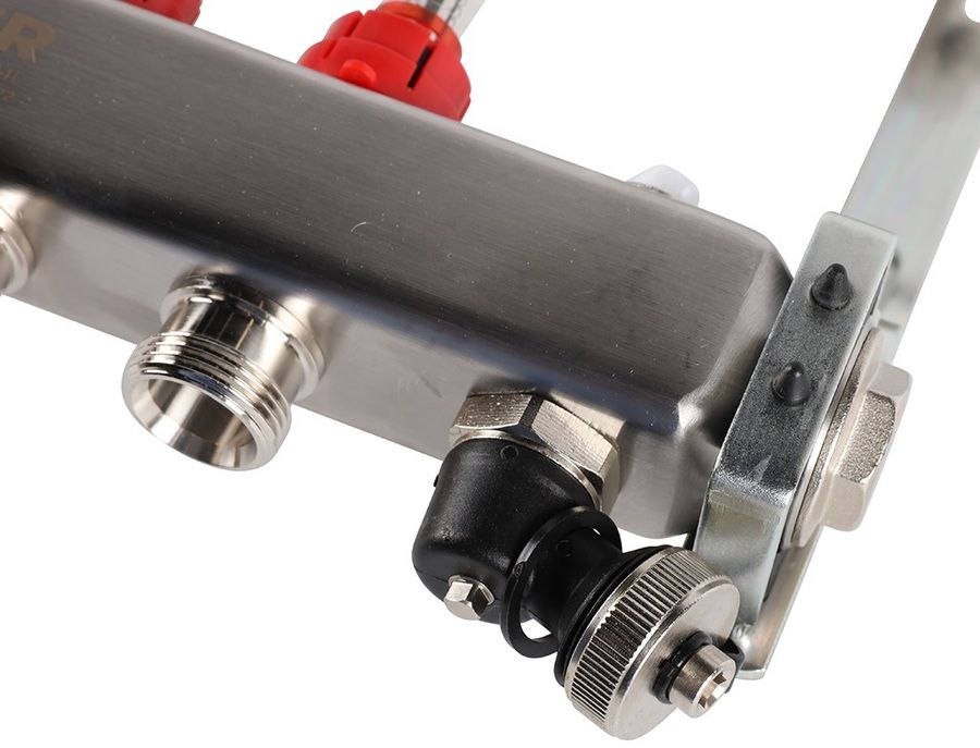 Для отопления Rommer 1"/3/4"x8 с расходомерами (RMS-1201-000008) фото#9