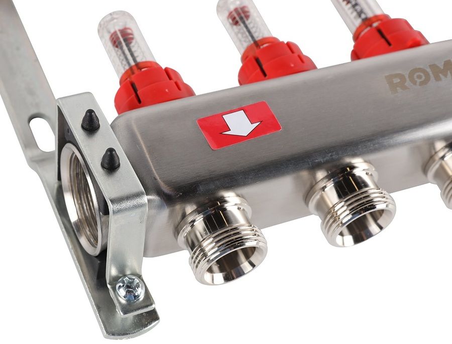 Для отопления Rommer 1"/3/4"x12 с расходомерами (RMS-1200-000012) фото#9