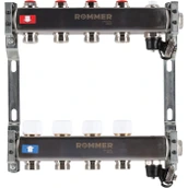 Для отопления Rommer 1"/3/4"x4 с запорными клапанами (RMS-3201-000004)