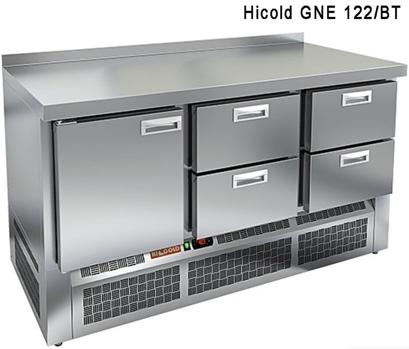 Морозильный стол Hicold GNE 111/BT фото#4
