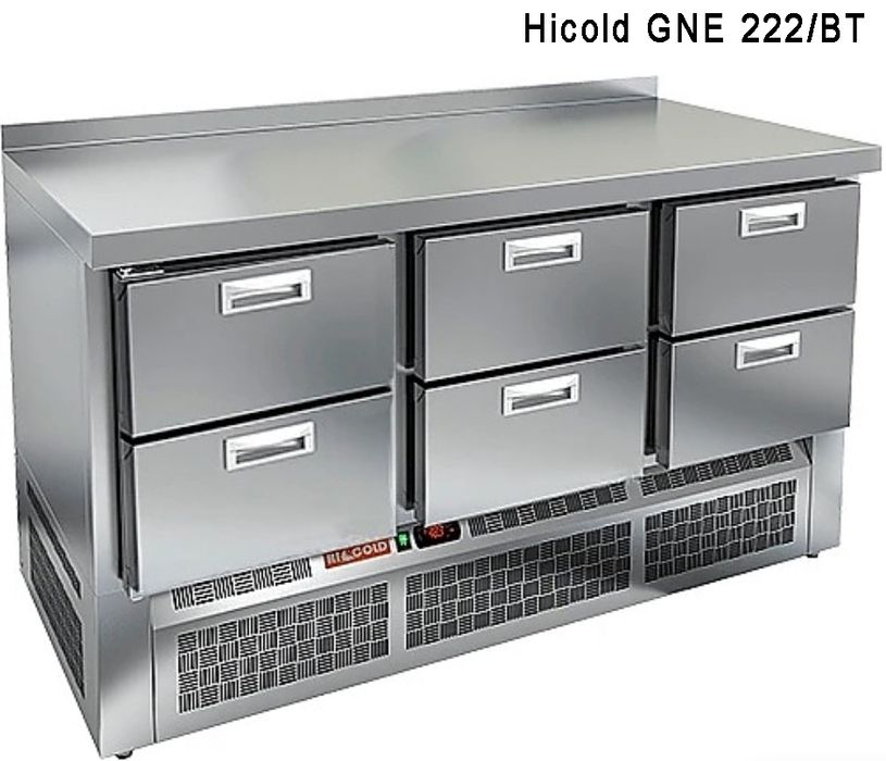 Морозильный стол Hicold GNE 111/BT фото#5