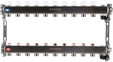Для отопления Rommer 1"/3/4"x10 с запорными клапанами (RMS-3201-000010)