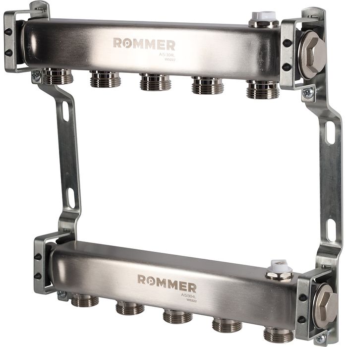 Для отопления Rommer 1"/3/4"x5 для радиаторной разводки (RMS-4401-000005) фото#2