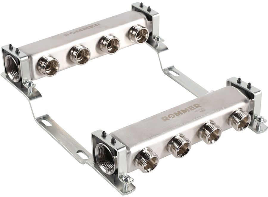 Для отопления Rommer 1"/3/4"x4 для радиаторной разводки (RMS-4401-000004) фото#4