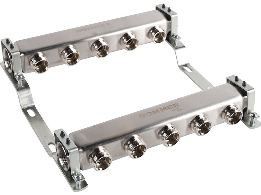 Для отопления Rommer 1"/3/4"x5 для радиаторной разводки (RMS-4401-000005) фото#4
