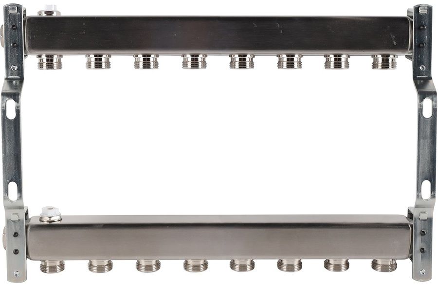 Для отопления Rommer 1"/3/4"x8 для радиаторной разводки (RMS-4401-000008) фото#3