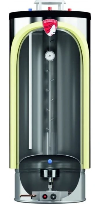 Газовый накопительный водонагреватель Federica Bugatti INOX Premium WH120 фото#2