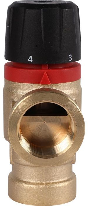 Смесительный клапан Rommer 3/4" ВР 20-43°С KV 1,6 (RVM-0111-164320) боковое смешивание фото#3