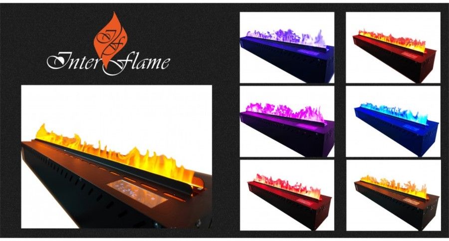 Линейный электрокамин InterFlame FIREX 800 фото#2