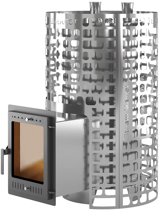 Дровяная печь Эверест Steam Master 60 INOX (320М)