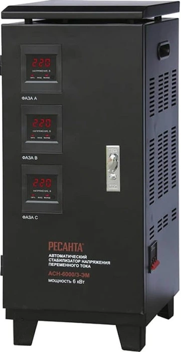 Стабилизатор напряжения Ресанта АСН-60 000/3