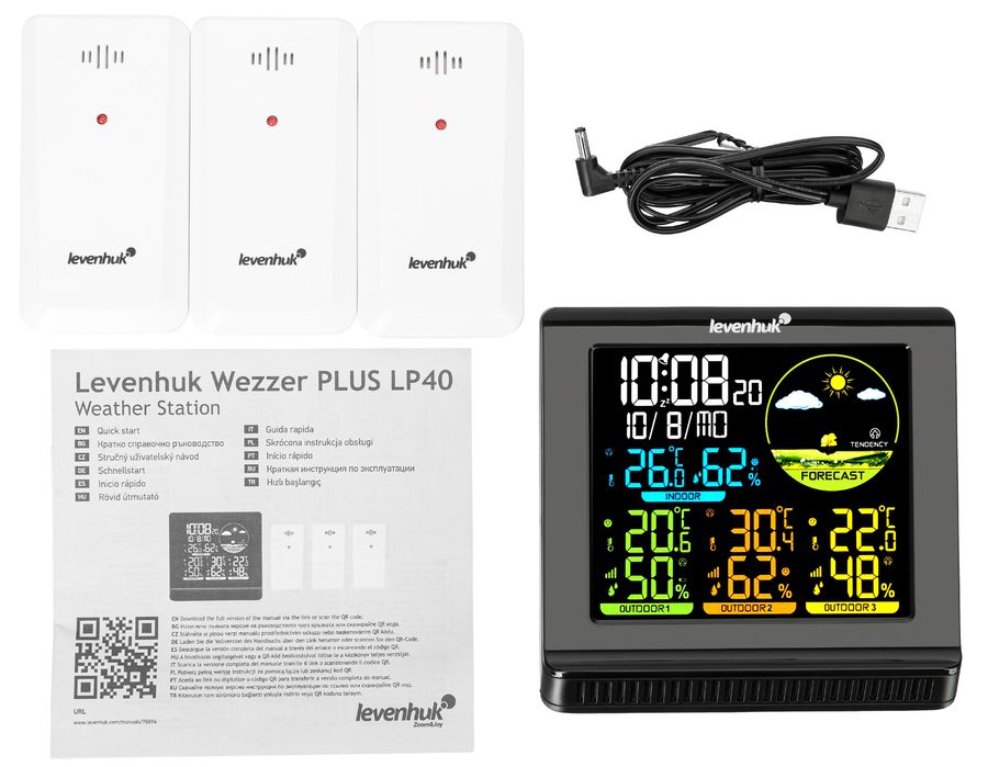 Цифровая метеостанция Levenhuk Wezzer PLUS LP40 фото#3