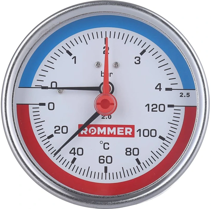 Термоманометр Rommer RIM-0005-800415