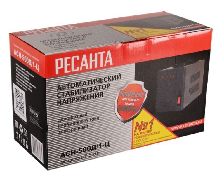 Стабилизатор напряжения Ресанта АСН-500Д/1-Ц фото#6