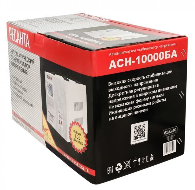 Стабилизатор напряжения Ресанта АСН-10000БА фото#8