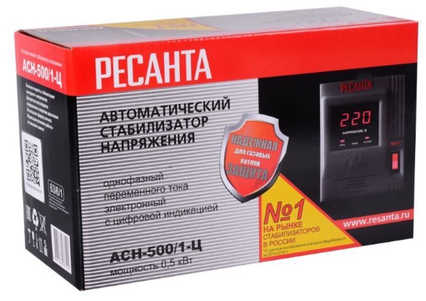 Стабилизатор напряжения Ресанта АСН- 500/1-Ц фото#9