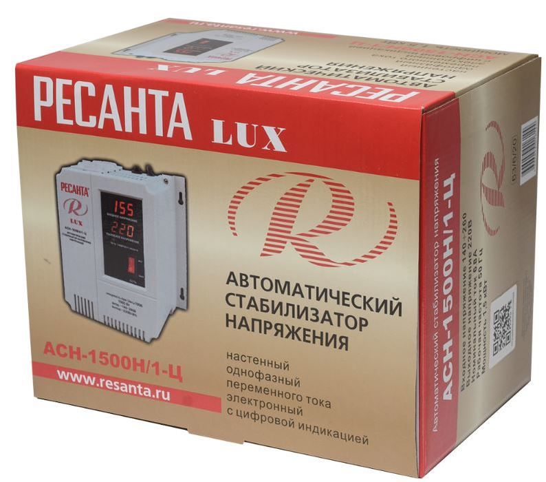 Стабилизатор напряжения Ресанта АСН-1 500Н/1-Ц фото#11