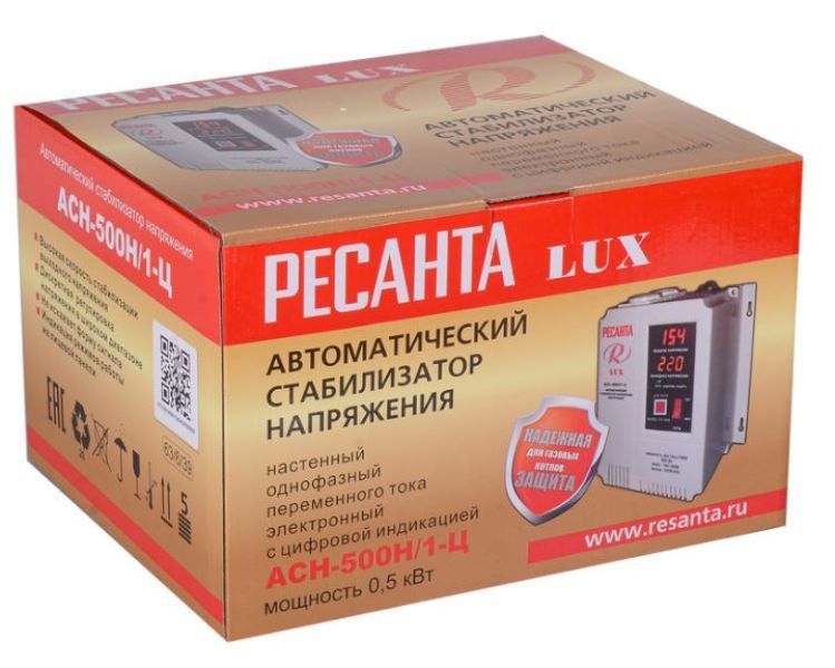 Стабилизатор напряжения Ресанта АСН-500Н/1-Ц фото#6