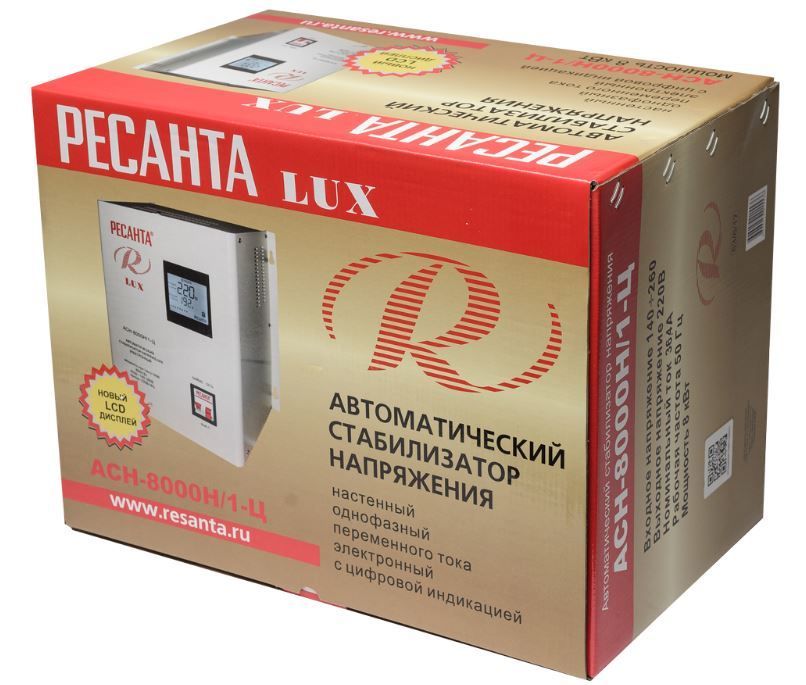 Стабилизатор напряжения Ресанта АСН-8 000 Н/1-Ц фото#11