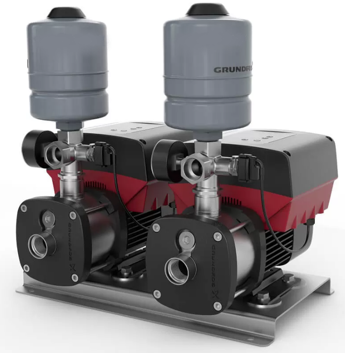 Насосная станция Grundfos CMBE TWIN 3-62 1x230 50/60 Hz Schuko фото#4