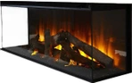 Линейный электрокамин British Fires New Forest 870 with Deluxe Real logs