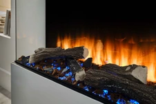 Линейный электрокамин British Fires New Forest 1900 with Signature logs фото#2