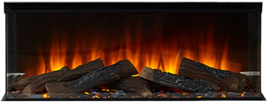 Линейный электрокамин British Fires New Forest 870 with Signature logs