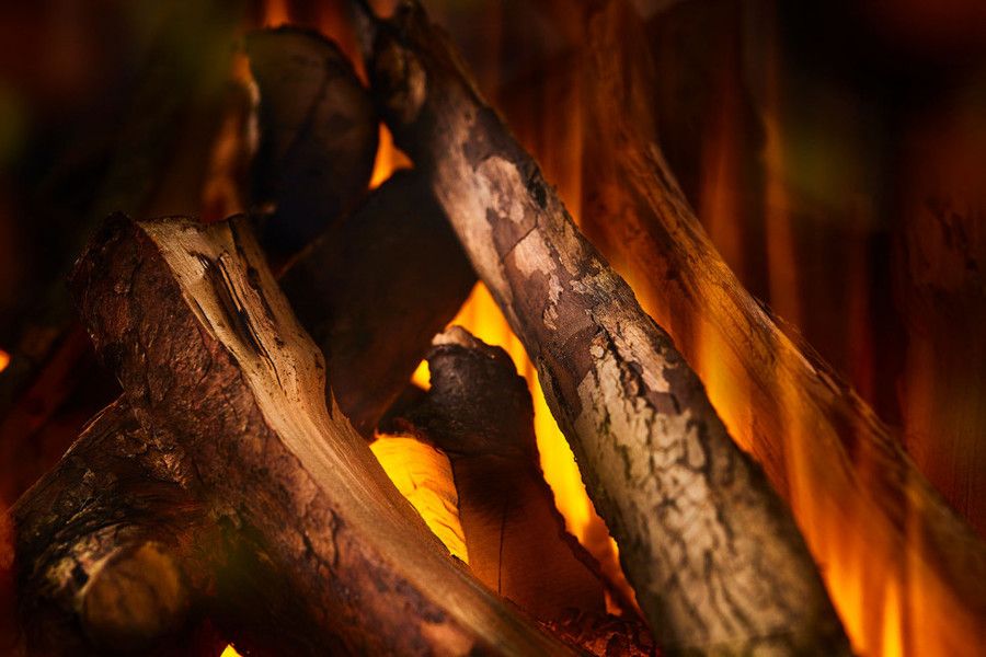 Линейный электрокамин British Fires New Forest 870 with Deluxe Real logs фото#2