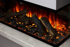 Линейный электрокамин British Fires New Forest 870 with Signature logs фото#2