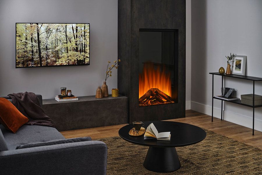 Очаг British Fires New Forest Tall Deluxe Knightwood фото#4